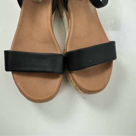 Steve Madden Roselita Black Platform Summer sandals neutral boho - Picture 2 of 8